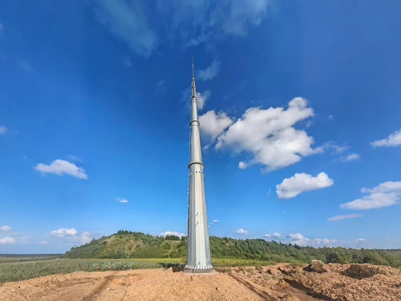 Monopole Lightning Mast